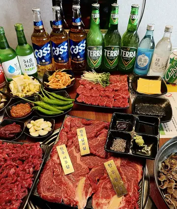 우리가족 고기집 한우정육식당 주안 본점